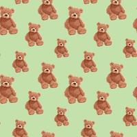 TEDDY BEAR PATTERN 01 vector