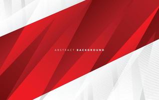 red white modern abstract background design vector