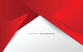 red white modern abstract background design vector