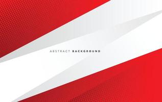 red white modern abstract background design vector