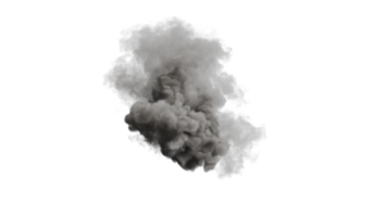 Smoke design. PNG alpha.