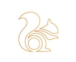 UC Browser Brand Logo Symbol Orange Design Alibaba Software Vector Illustration