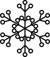 Snowflake Icon Vector. Illustration of Snowflake vector