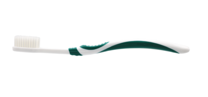 Green toothpaste on transparent background png file