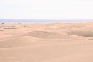 Scenic desert landscape photo