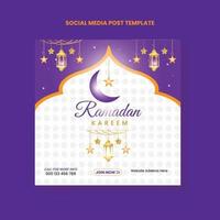 Ramadán social medios de comunicación enviar diseño. un bueno modelo para publicidad en social medios.fondo, y web bandera gratis vector