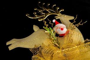 Colourful Christmas decorations photo