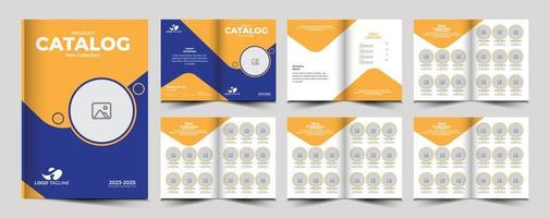 Product catalog or catalogue template design vector