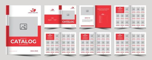 Product catalog or catalogue template design vector