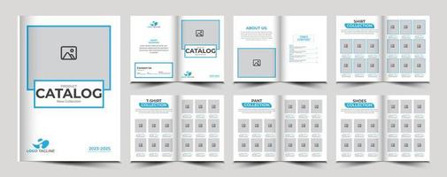 Product catalog or catalogue template design vector