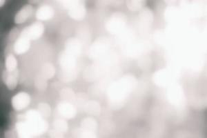 Abstract White Nature Bokeh Background. photo