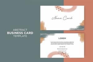 Business card template vector