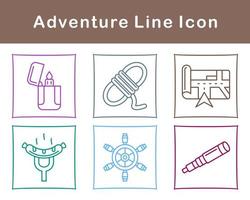 Adventure Vector Icon Set