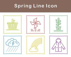 Spring Vector Icon Set