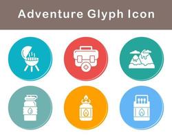 Adventure Vector Icon Set