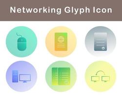 Networking Vector Icon Set