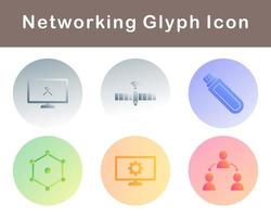 Networking Vector Icon Set