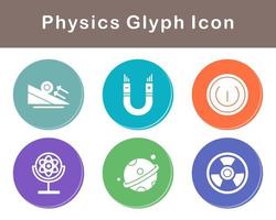 física vector icono conjunto