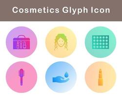 Cosmetics Vector Icon Set