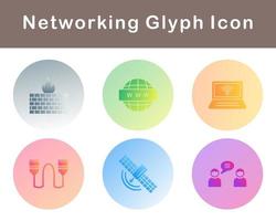 Networking Vector Icon Set