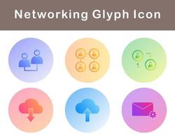 Networking Vector Icon Set