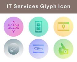 IT Services Vector Icon Set