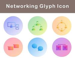 Networking Vector Icon Set