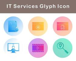 IT Services Vector Icon Set