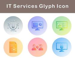 IT Services Vector Icon Set