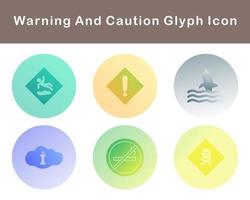 Warning And Caution Vector Icon Set