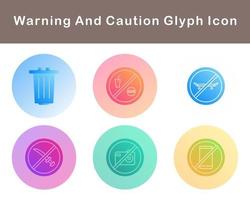 Warning And Caution Vector Icon Set