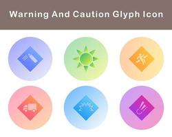 Warning And Caution Vector Icon Set