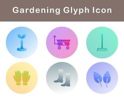 Gardening Vector Icon Set