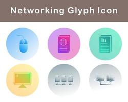 Networking Vector Icon Set