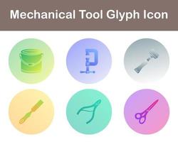 Mechanical Tool Vector Icon Set