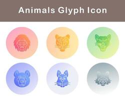 Animals Vector Icon Set