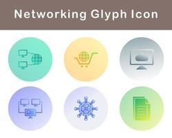 Networking Vector Icon Set