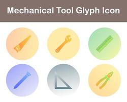 Mechanical Tool Vector Icon Set