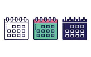 Calendar vector icon