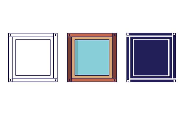 Frame vector icon