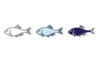 bitterling Fish vector icon