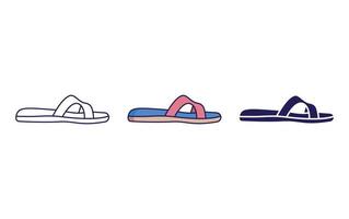 woman Footwear vector icon