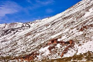 Scenic mountain landscape photo