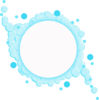 bubbels van koolzuurhoudend drankje, lucht of zeep. verticaal streams van water. tekenfilm illustratie png