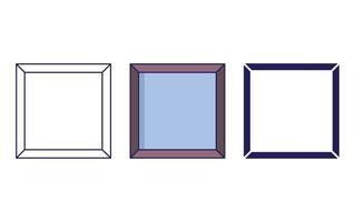 Frame vector icon