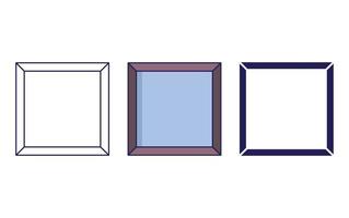 Frame vector icon