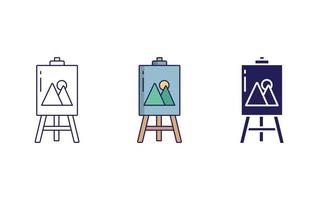 easel vector icon