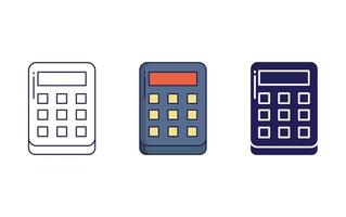 calculadora vector vector icono