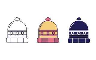 Beanie vector icon