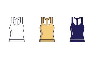 Tank Top vector icon